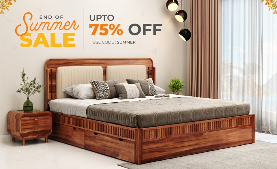 buy wooden furniture online in India